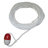 Kemp 10-222-30 60' Throw Rope With Float And Ring Buoy Holder