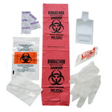 Kemp 10-599 Bloodbourne Pathogen Kit In Plastic Bag