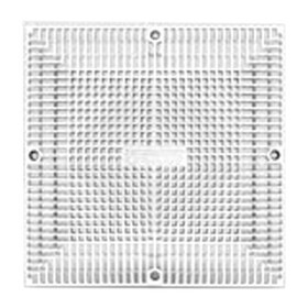 Neptune Benson MLD-FGD-0909-2W Lawson 9Inx9In Frame And Grate White 2 Pack