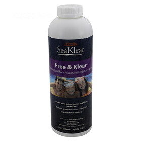 Biolab 1 Qt Free & Klear Enzyme Phosphate Scum Clarifer Seaklear