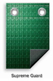 International Leisure Products PCO1237 33' Rd Supremeguard Grn 4' Ovlp 2033Ag10 Rnd Solid Winter Cover 10 Year