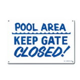 Poolmaster 40316 Sign-Inkeep Gate Closedin