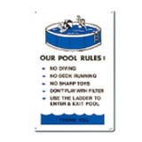 Poolmaster 41370 P.Master #41370 Sign-Pool Reg.