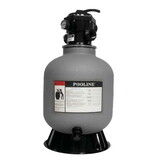 Tianjin Pool & Spa Corporation 16In Sand Filter 1 1/2In Fpt Top Mnt 6 Pos Valve Abg 100 Lb Sand Pooline
