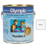 Kelley Technical Coatings 2222 GALLON 1 Gal Poxolon 2 Epoxy White Paint Olympic Kelley For Plaster Concrete Metal