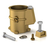 Perma-Cast PS-3019-B 3In Anchor Socket Bronze 1.9In Permacast