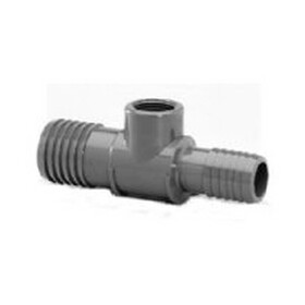 Lasco Fittings 1402-124 1In X .75In X .5In Ins X Ins X Fpt Combination Reducing Tee Hi-Max Fitting