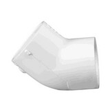 Lasco Fittings 417-040 4In Skt 45 Elbow Schedule 40