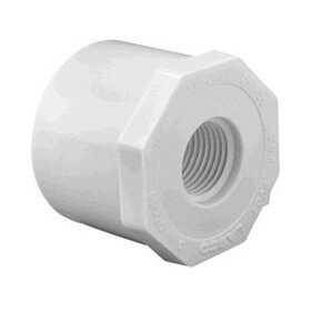 Lasco Fittings 438-072 .5In X .25In Spigot X Fpt Reducing Bushing Schedule 40