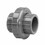 Lasco Fittings 897-005 .5In Skt Union O-Ring Type Schedule 80 Gray, Price/each