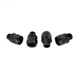 Zodiac R0621000 Softube Quick Connect Fittings Black 4/Pk