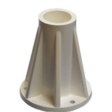 Saftron SB-FB 6In Surface Mounting Base Beige