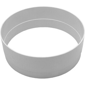 AquaStar Pool Products SEC101 3In Skimmer Extension Collar White