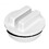 Hayward SP1022C250 White Raised Plug 1.5In Mpt With O-Ring Case Of 250 Hayward, Price/case