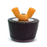 Technical Products SP204C # 4 Winter Plug .75In 1In Pipe Colored Wingnut (Orange)