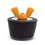 Technical Products SP204C # 4 Winter Plug .75In 1In Pipe Colored Wingnut (Orange), Price/each