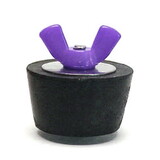 Technical Products SP206C # 6 Winter Plug 1In Fitting Colored Wingnut (Purple)