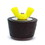 Technical Products SP207C # 7 Winter Plug 1.25In Pipe Colored Wingnut (Yellow), Price/each