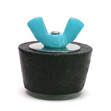 Technical Products SP212C # 12 Winter Plug 2In Fitting Colored Wingnut (Turquoise)
