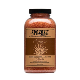 Spazazz SPZ-110CS White Musk Jasmine Vanilla - Soothe Case - 22 Oz Crystal Case Of 12 Escape Crystal & Elixir