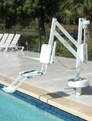 S.R.Smith 370-0000 Splash Semi-Portable Extended Reach Lift 300 Lb Capacity Rechargeable Battery Sr Smith