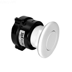Tecmark MPT-01010-3242 Air Button Mpt Series White Low Profile 1 5/8In Dia Mounting Hole