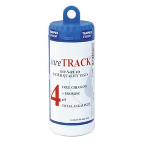 Taylor Water Technologies K-1300-25 Test Strips Sure Track-4 25 Pack