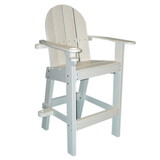 DMO LG500 Plastic Lifeguard Chair - White 30In Seat Height 30In Long
