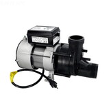 Balboa Water Group 1051057 Wow Pump 115V 9.0 Amp 1 Speed W/ Air Switch + Nema Cord 1.5In Bath Suction X 1.5In Cd