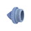 Infusion Pool Products VRFTHLB Threaded Inlet V-Fitting Light Blue Infusion, Price/each
