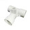 Waterway 212-3370 Double Tee 1 1/2Ins Body Assy - White, Price/each