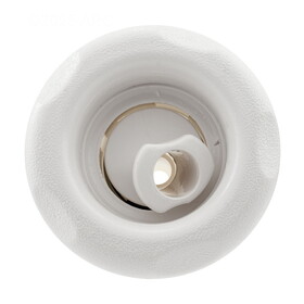 Waterway Plastics 229-8010B 5-Scallop Roto Thread In Gunte Jet Internals White Scallop Textured