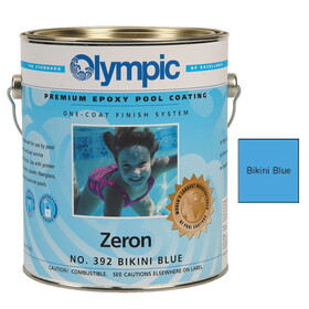 Kelley Technical Coatings 392 GALLON 1 Gal Zeron 1 Coat Epoxy Bikini Blue Olympic Kelley Paint