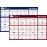 At-A-Glance Erasable/Reversible Horizontal Yearly Wall Planner