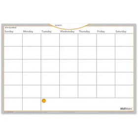 At-A-Glance WallMates Self-Adhesive Dry Erase Monthly Plan Surface, AAGAW402028