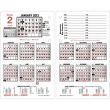 At-A-Glance Burkhart's Day Counter Daily Calendar Refill