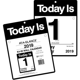 At-A-Glance Today Is Wall Calendar, AAGK4-00