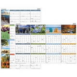 At-A-Glance Seasons in Bloom Erasable/Reversible Wall Planner, AAGPA-133