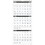 At-A-Glance Contemporary 3-Month Vertical Wall Calendar, Price/EA