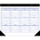 At-A-Glance Monthly Two-color Desk Pad, Price/EA