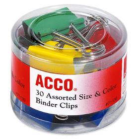 ACCO Assorted Size Binder Clips