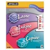 Apollo Inkjet, Laser Transparency Film - Clear