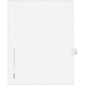 Avery Individual Legal Exhibit Dividers - Avery Style, AVE01016