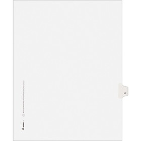 Avery Individual Legal Exhibit Dividers - Avery Style, AVE01017