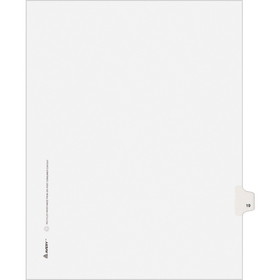 Avery Individual Legal Exhibit Dividers - Avery Style, AVE01019