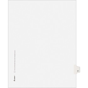 Avery Individual Legal Exhibit Dividers - Avery Style, AVE01021