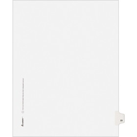 Avery Individual Legal Exhibit Dividers - Avery Style, AVE01023