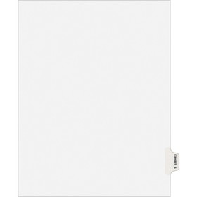 Avery Individual Legal Exhibit Dividers - Avery Style, AVE01389