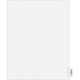 Avery Individual Legal Exhibit Dividers - Avery Style, AVE01390