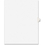 Avery Individual Legal Divider, 25 x Divider - Printed"L" - 25 Tab(s)/Set - 8.50" x 11" - 25 / Pack - White Divider - White Tab, Price/PK